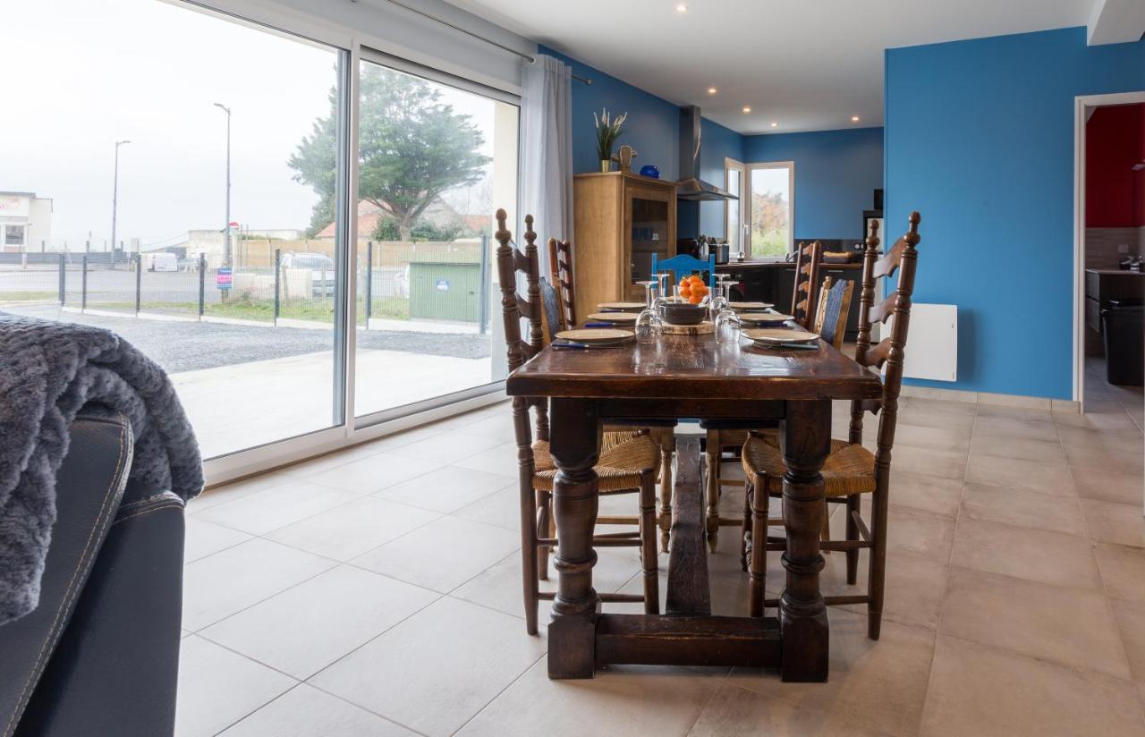 Saint-Côme-de-Fresné La Proue - Appt Avec Terrasse A Moins De 100M De La Plage מראה חיצוני תמונה